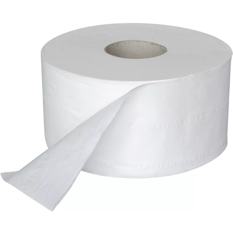бумага туалетная 2 слойная белая